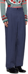 Henrik Vibskov Blue Claus Trousers