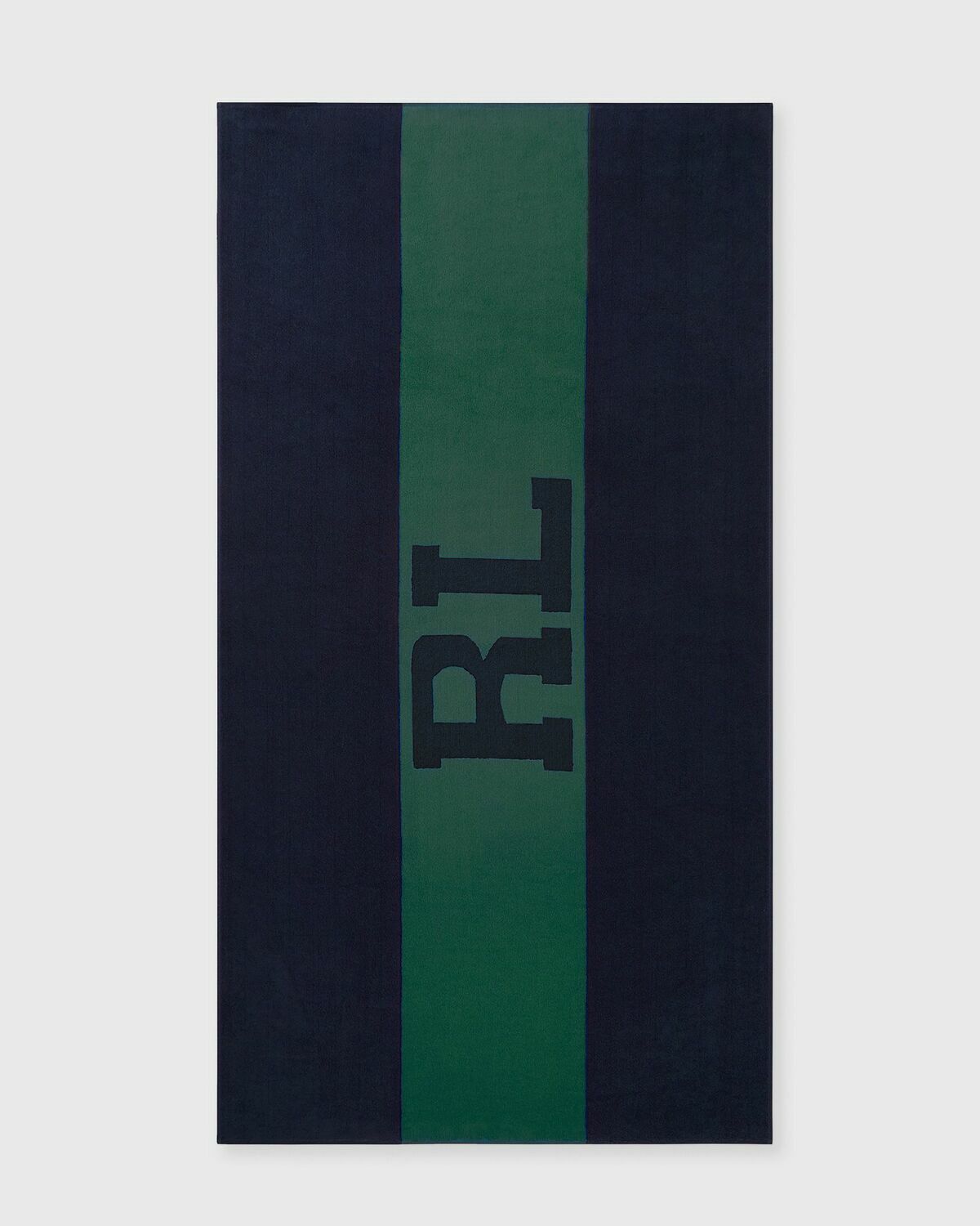 Polo Ralph Lauren Rl Signature Beach Towel 90 Cm X 170 Cm Green Bathing