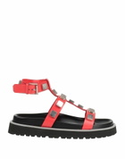 Costume National Womens Sandals in Red