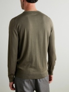 Barena - Ato Slim-Fit Merino Wool Sweater - Green