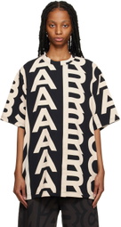 Marc Jacobs Black 'The Monogram' T-Shirt