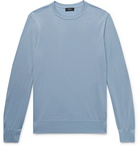 Theory - Slim-Fit Wool Sweater - Blue