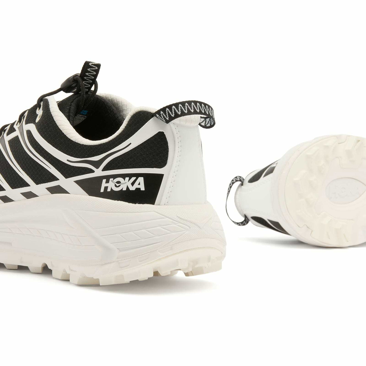 HOKA ONE ONE U Mafate Three2 Sneaker in Frost/Black
