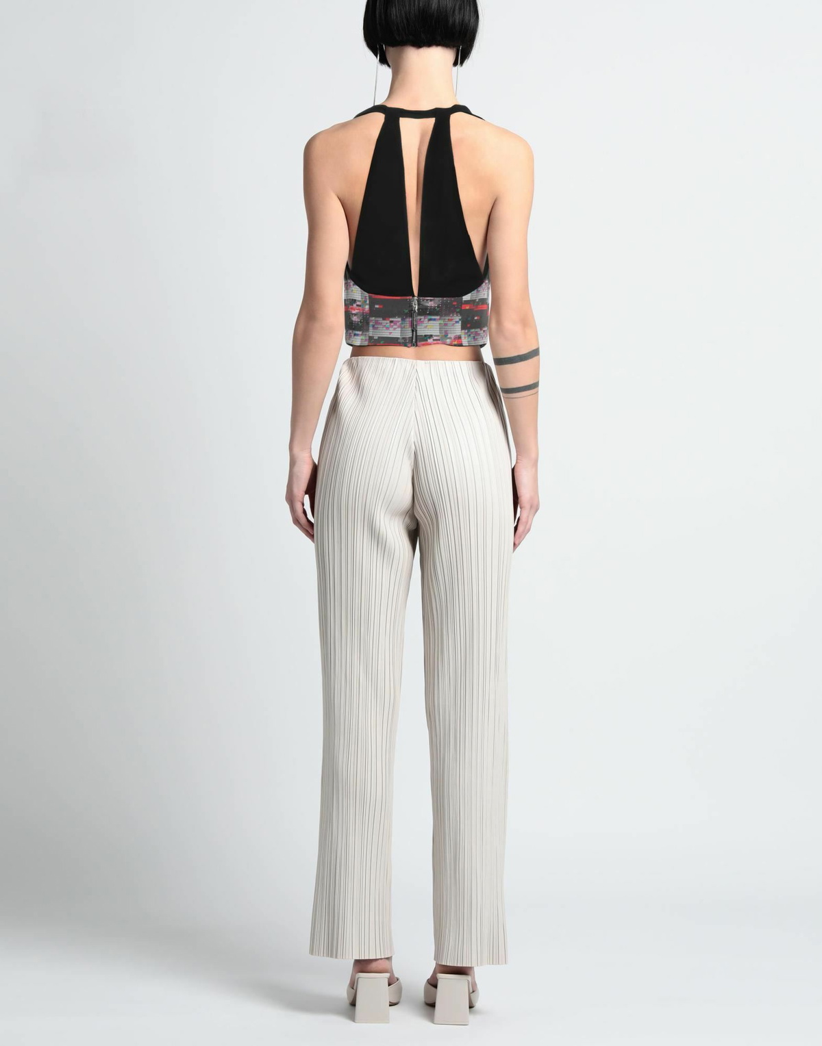 Costume National Womens Top Charcoal