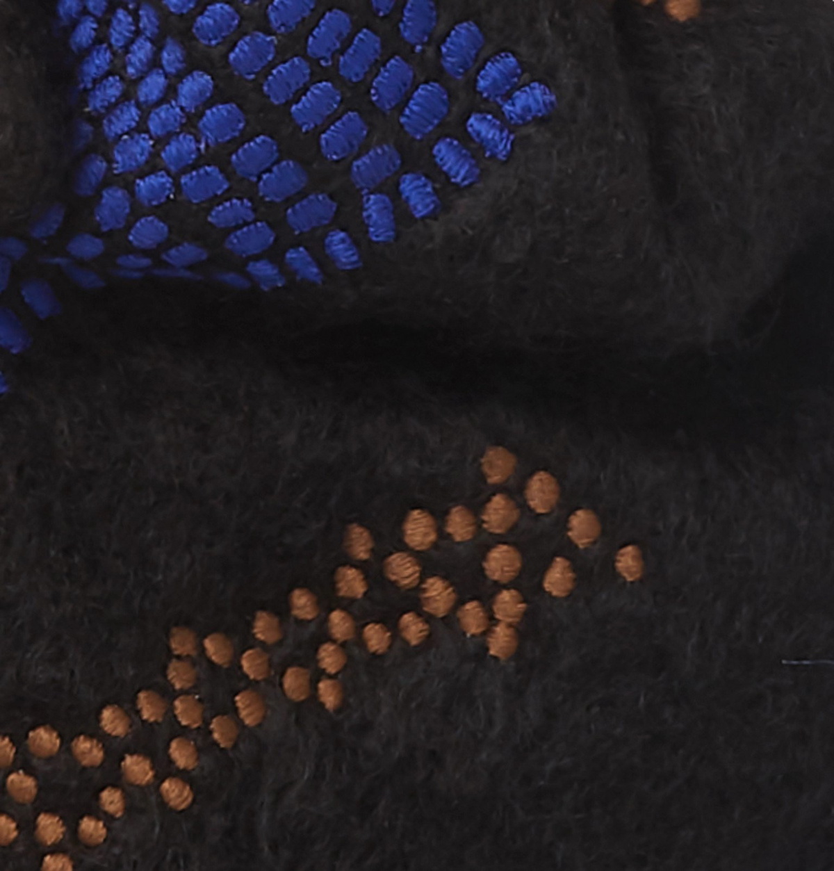 Jupe by Jackie - Embroidered Mohair Scarf - Black