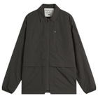 KA_YO_Prototype Men's Insulated Overshirt in Black