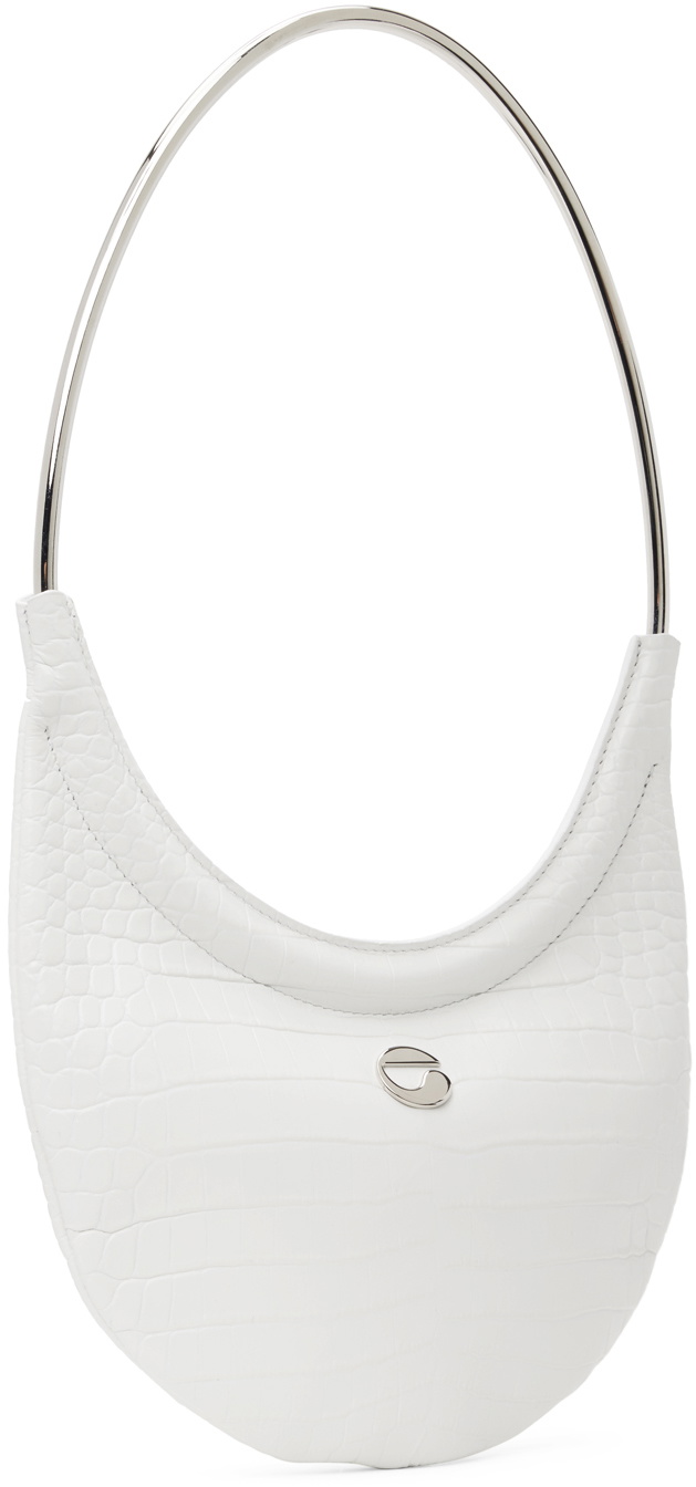 Coperni White Ring Swipe Bag Coperni