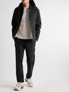 Onia - Faux Shearling-Lined Cotton-Blend Shirt Jacket - Black