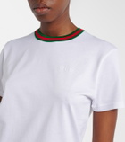 Gucci Webstripe cotton jersey T-shirt
