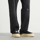 MM6 Maison Margiela Men's Oversized Sole Sneaker in Black
