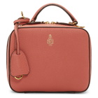 Mark Cross Pink Baby Tumbled Laura Bag