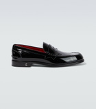 Christian Louboutin - No Penny leather loafers
