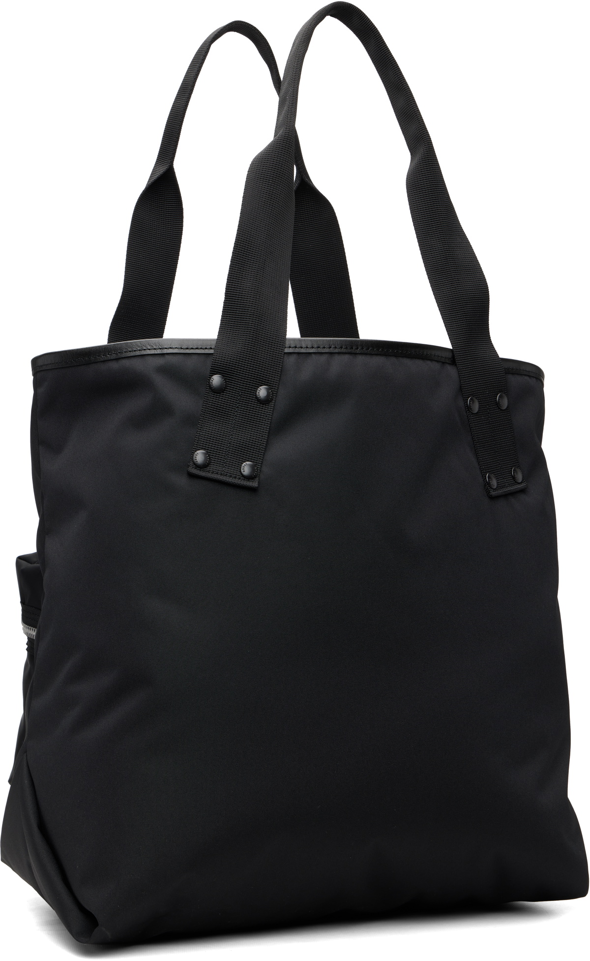 sacai Black Large Pocket Tote