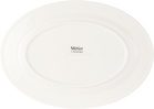 Service Projects White Métier SP Embossed Tray Serving Plate
