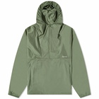 Norse Projects Men's Herluf Light Nylon Anorak in Dried Sage Green