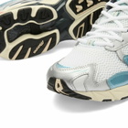 Mizuno WAVE RIDER 10 "SPORT" Sneaker in White/Vintage Khaki/Reef Waters