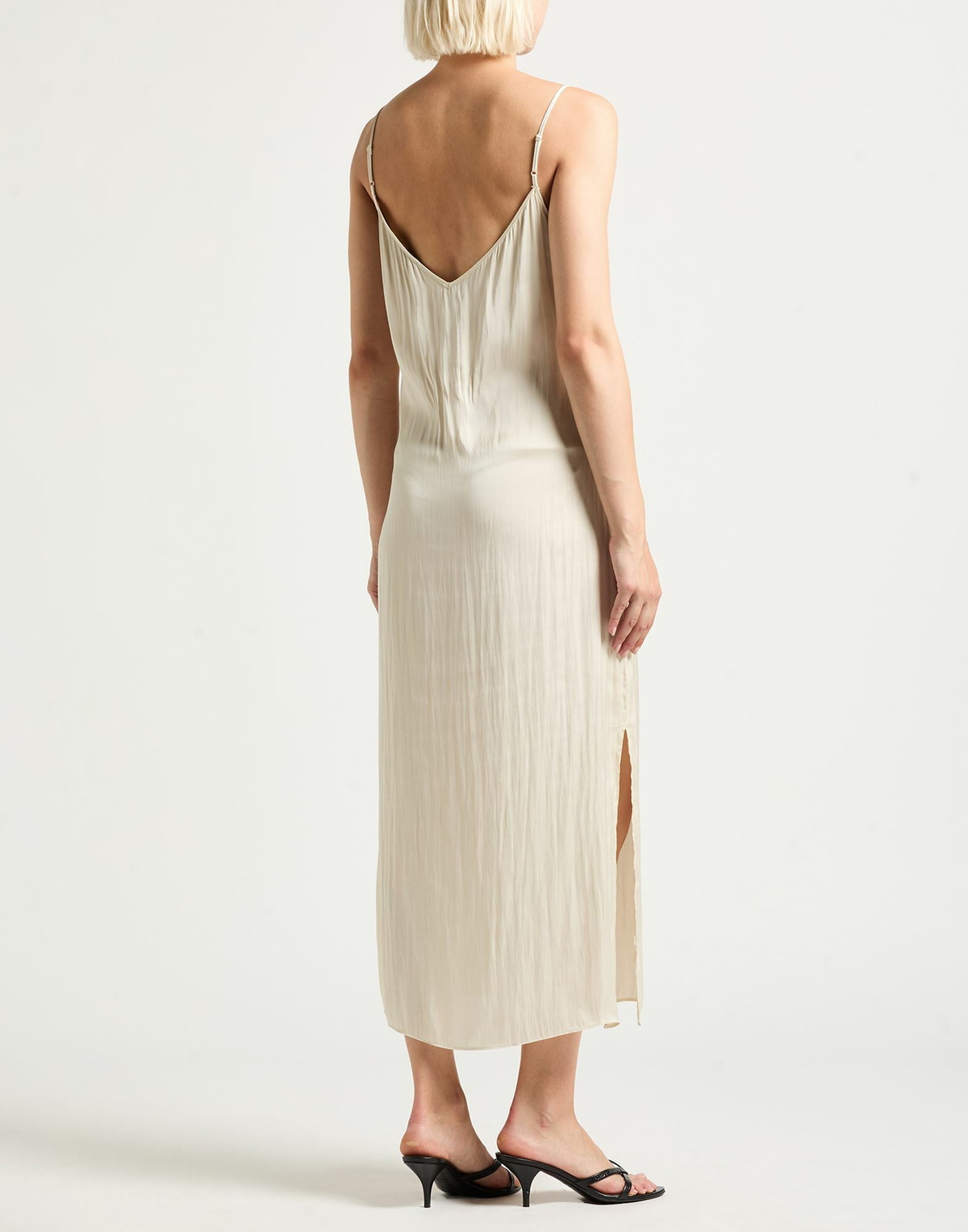Maje Womens Midi dress Ivory