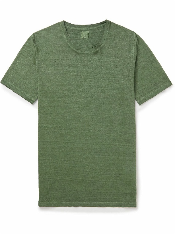 Photo: 120% - Linen T-Shirt - Green