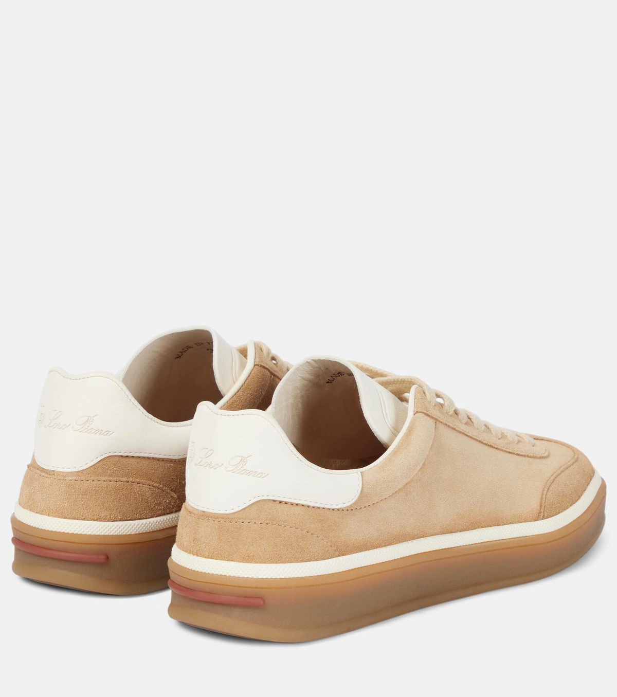 Loro Piana Tennis Walk suede sneakers