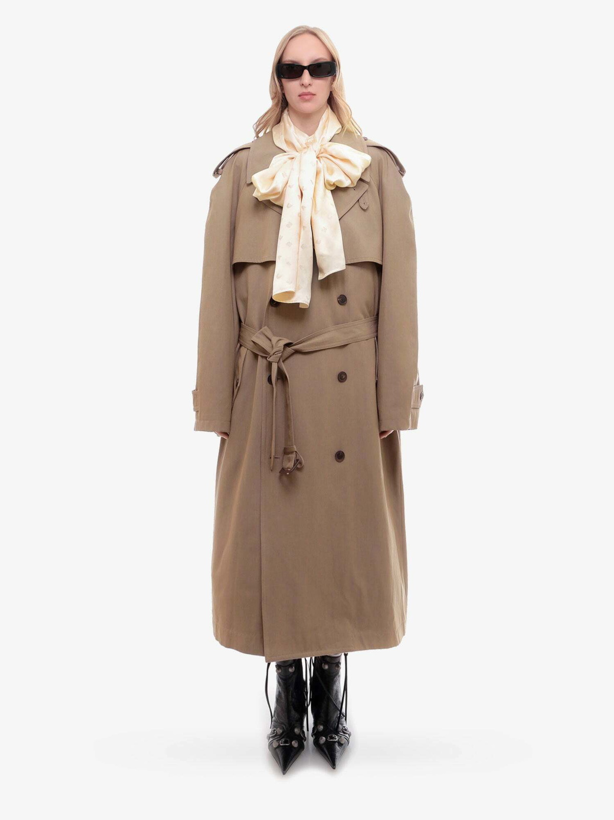 Balenciaga Trench Beige Womens Balenciaga Balenciaga Trench Beige Womens Balenciaga