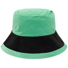 Bode Men's Waled Bucket Hat in Green Black