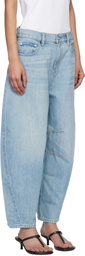 Helmut Lang Blue Cocoon Jeans