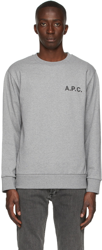 Photo: A.P.C. Grey Jimmy Sweatshirt