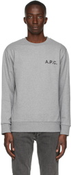 A.P.C. Grey Jimmy Sweatshirt