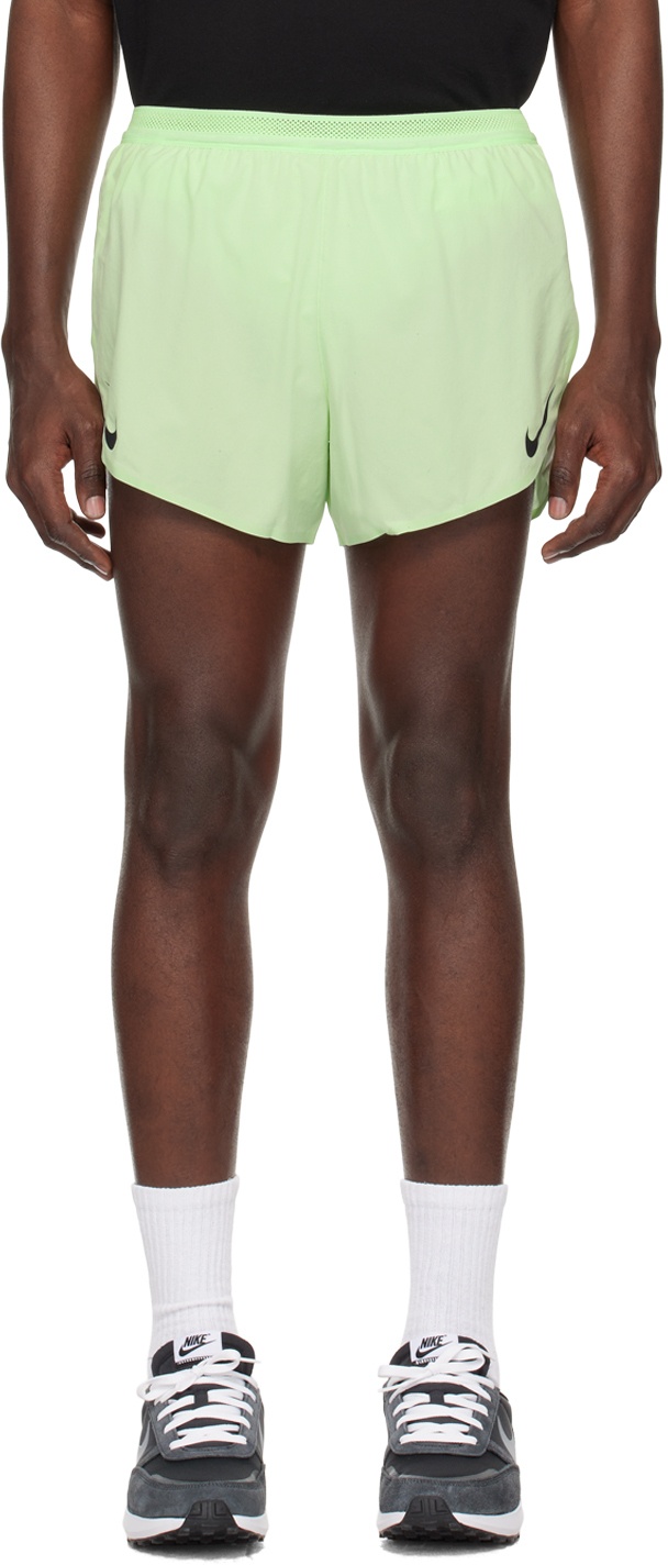 Photo: Nike Green AeroSwift Shorts