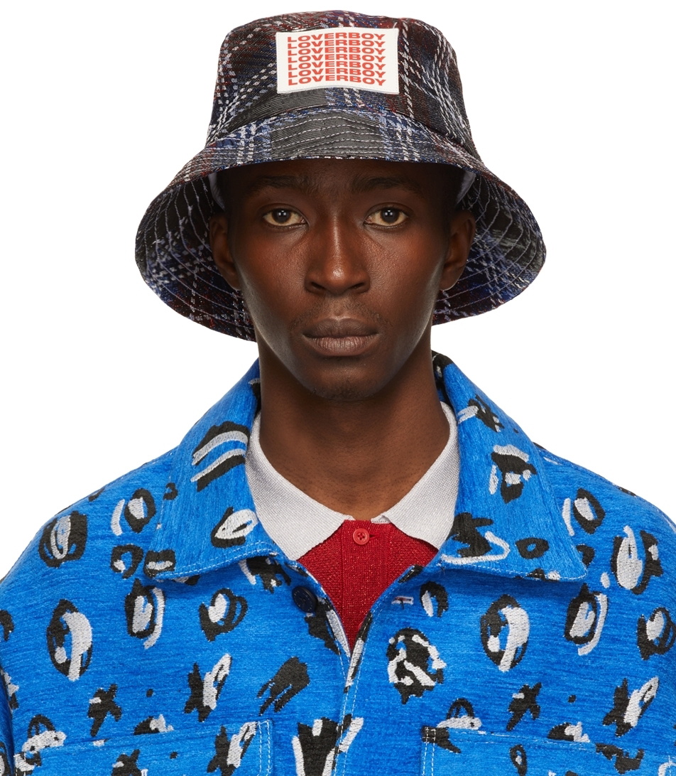 Charles Jeffrey LOVERBOY Multicolor Polyester Bucket Hat Charles