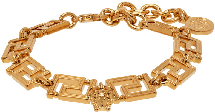 Photo: Versace Gold Greca Bracelet