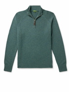 Sid Mashburn - Cashmere Half-Zip Sweater - Green