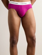 Calvin Klein Underwear - Three-Pack Stretch-Cotton Briefs - Pink