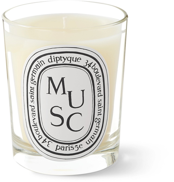 Photo: Diptyque - Musc Scented Candle, 190g - Colorless