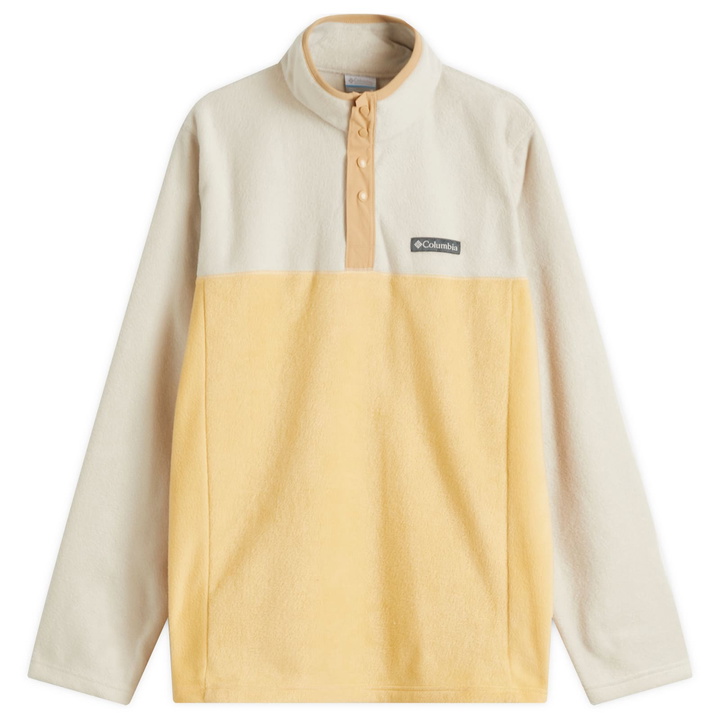 Photo: Columbia Men's Steens Mountain™ Half Snap Fleece II in Sand Dune