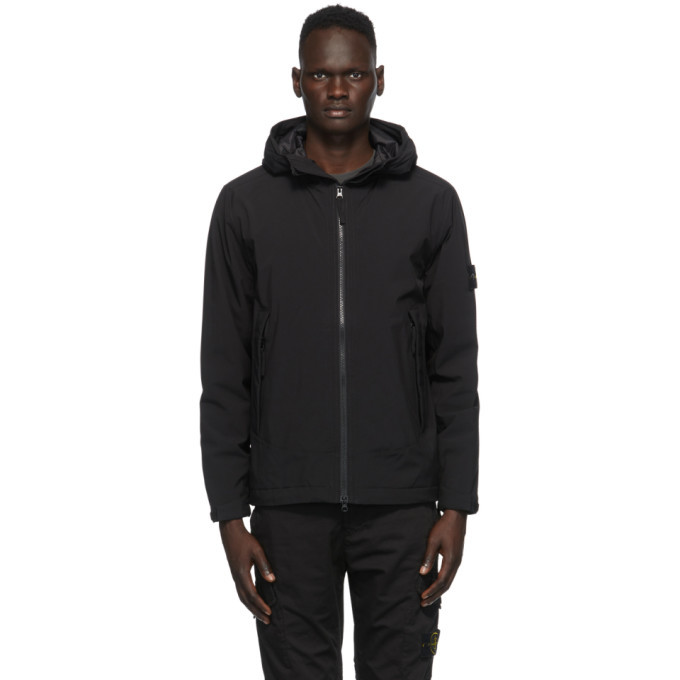 Photo: Stone Island Black Soft Shell-R Primaloft® Jacket