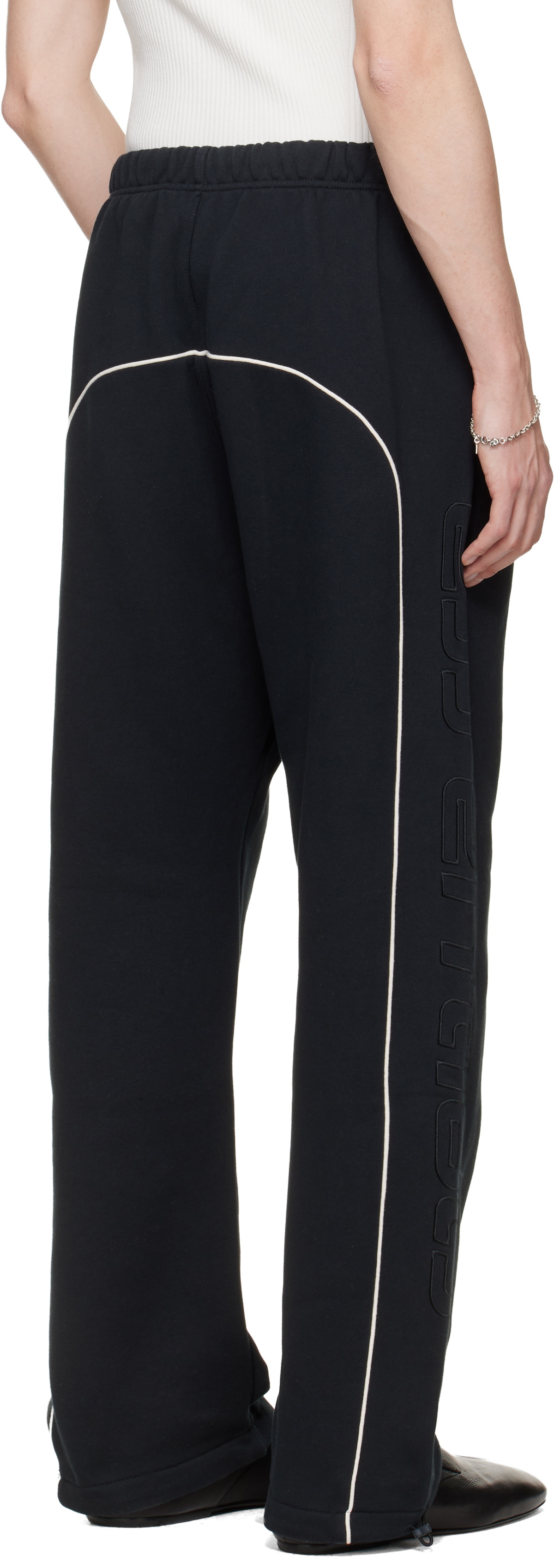 Fear of God ESSENTIALS Black Active Trace Relaxed Sweatpants