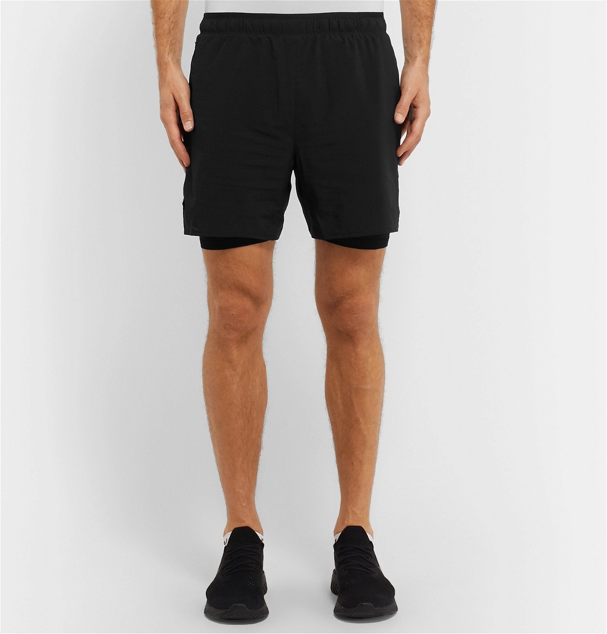 Reigning Champ - Performance Perforated Shell Shorts - Black Reigning Champ
