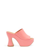 LOEWE PAULA'S IBIZA - Leather Platform Mules