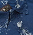 RRL - Printed Cotton-Chambray Shirt - Men - Indigo