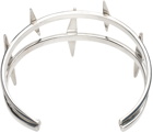 Secret of Manna Silver Barbed Wire Bracelet