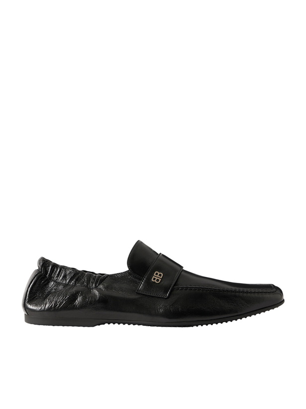 Photo: Balenciaga - Lambskin Palermo Loafers - Black