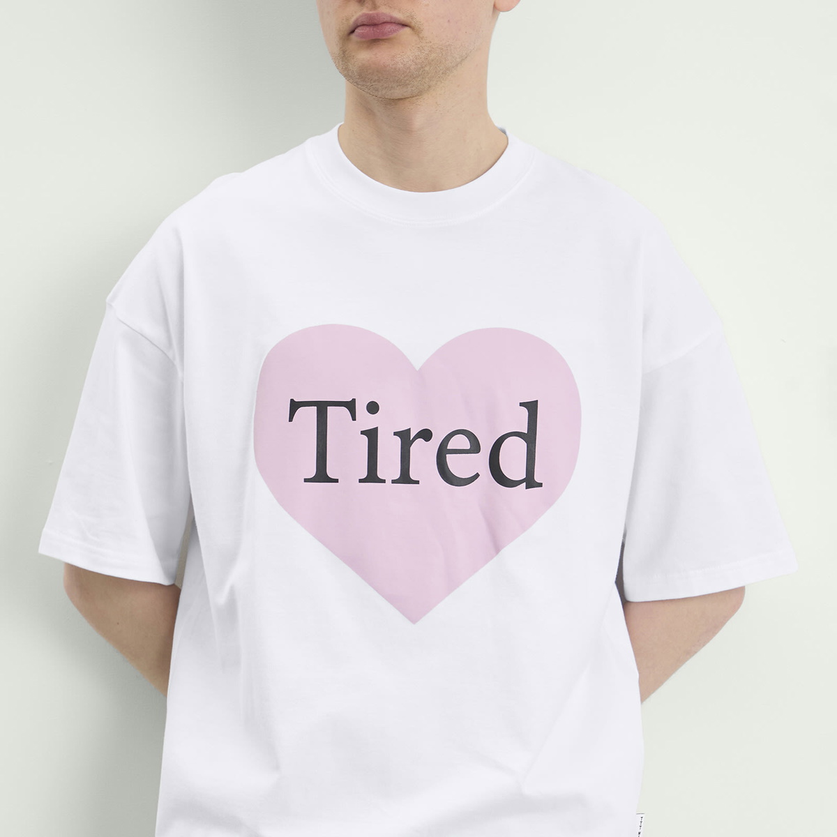 TTT MSW Men's Tired T-Shirt in White