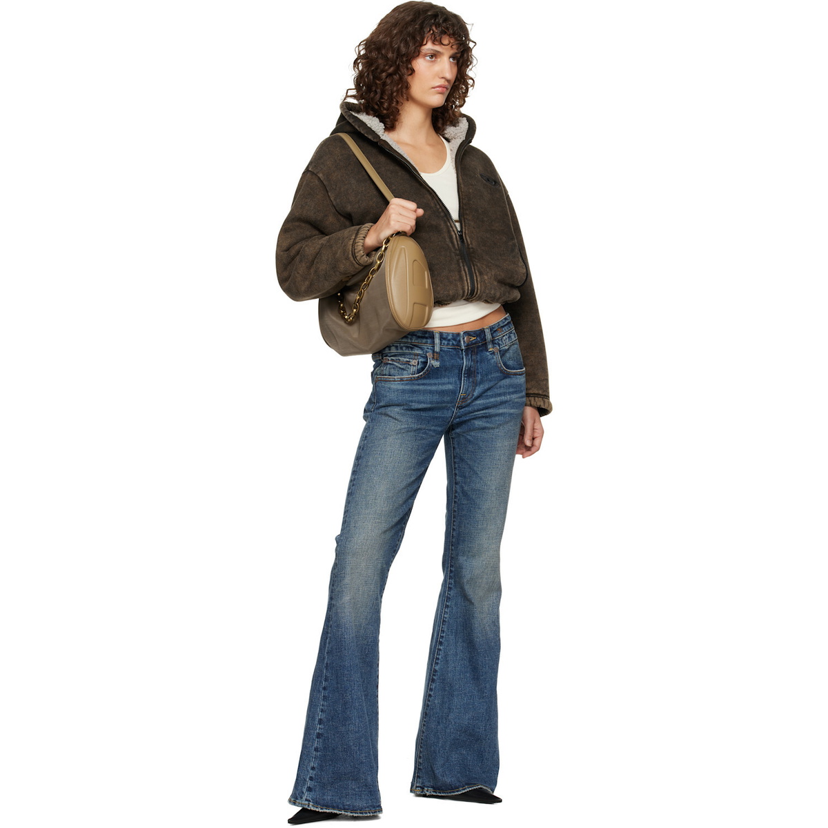 Diesel Khaki Load-D Shoulder Bag