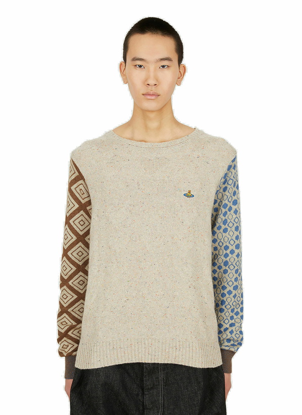 Photo: Vivienne Westwood - Last Patched Sweater in Brown