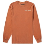 Fucking Awesome Men's Long Sleeve Shadows T-Shirt in Yam