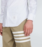 Thom Browne Pinstripe cotton shirt