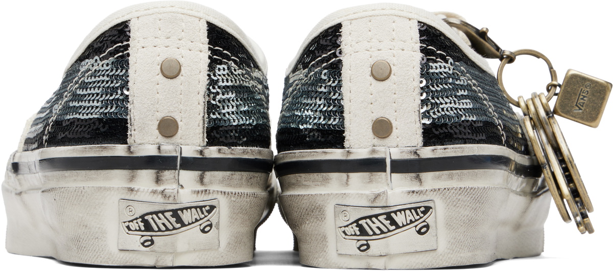 Vans Off-White & Black Premium Authentic Sneakers