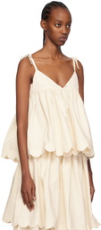 Le Petit Trou Off-White Carmen Camisole