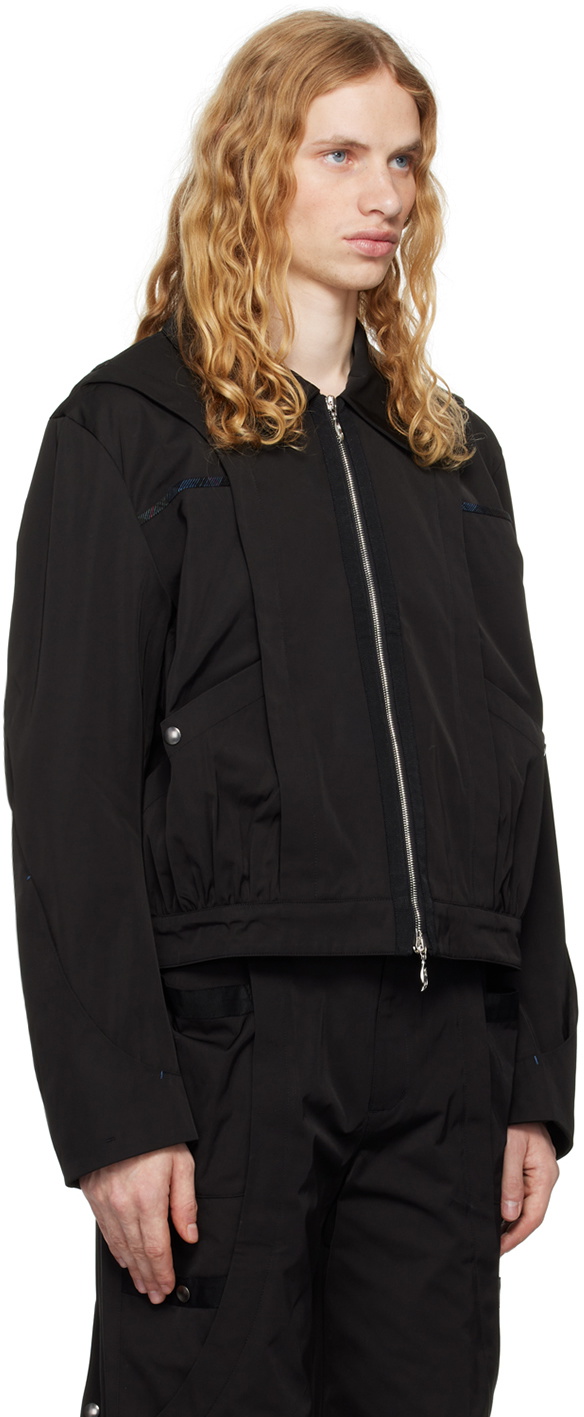 CMMAWEAR Black Gill Work Jacket